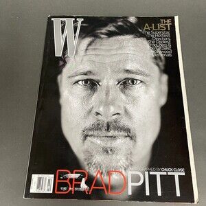 W Magazine Brad Pitt February 2009